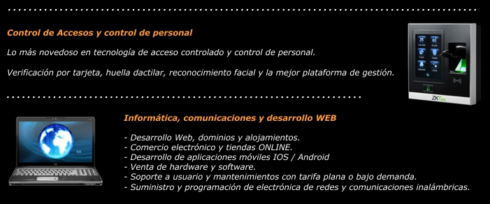 control de accesos, informatica